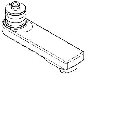 Aquarotter Schwenkauslauf, arretierbar, Ausladung 100 mm, Laminarstrahlregler 6.0 l/min Bild 6
