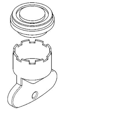 Aquarotter Luftsprudler F5, diebst.ges, M24 x 1, Bauform SLIM,5 l/min.mit Montagesch. Bild 6