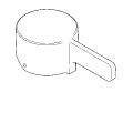 Aquarotter F5 Hebelkappe zum F5L-Mix- Einhebelmischer, Hebellaenge 50 mm, Farbe bunt Bild 6