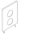 Aquarotter Edelstahlabdeckplatte, F5, 190 x 245 mm Bild 6