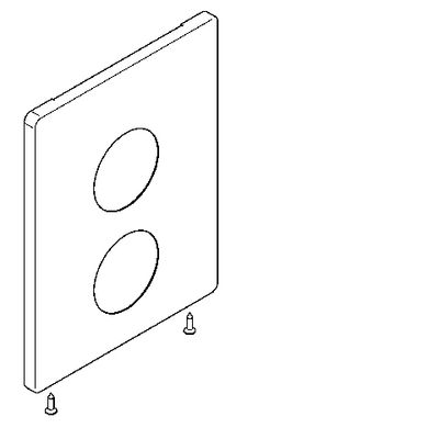 Aquarotter Edelstahlabdeckplatte, F5, 190 x 245 mm Bild 6