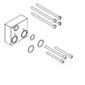 Aquarotter Verlängerungsset F5 hydr. und elek. Therm-Arm, 25 mm Bild 6