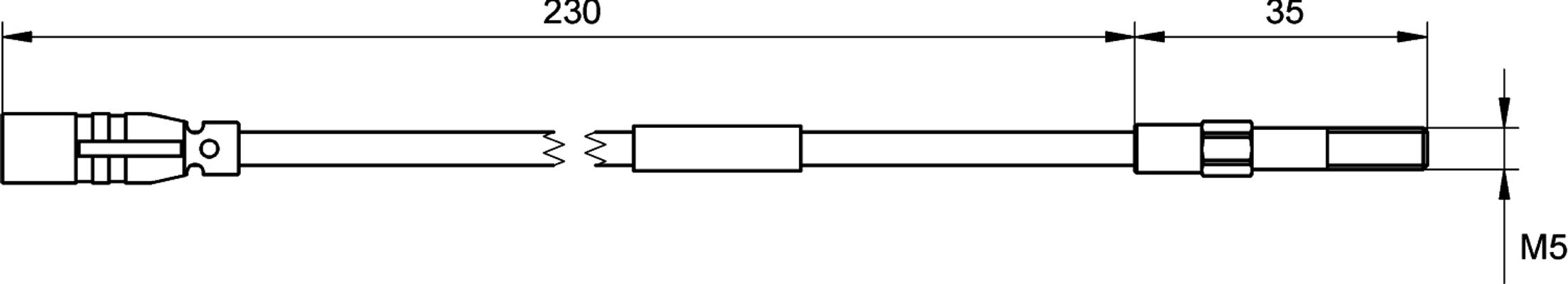 Aquarotter Temperaturfühler A3000open zum einschrauben Bild 3