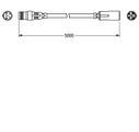 Aquarotter Verlängerungskabel A3000open 5 m, Elektro-T-Verteiler Elektronikmodul Bild 2