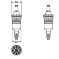 Aquarotter Funktionsteil Waschen für Aqualine S, C, DN 15 und Aquamix S, C Bild 3