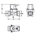 Aquarotter Magnetventil A3000open, 3/4", 24 VDC Bild 4