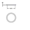 Aquarotter O-Ring, Verpackungseinheit 10 Stück, 21 x 2 mm Bild 2