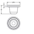 Aquarotter Sieb, Spare-Parts-Gener. Verpackungseinheit 10 Stück Bild 4