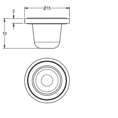 Aquarotter Sieb, Spare-Parts-Gener. Verpackungseinheit 10 Stück Bild 4