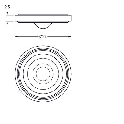 Aquarotter Franke Siebdichtung, VPE 10 St, 24 x 17 x 2,5 mm Bild 2