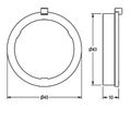 Aquarotter Temperaturanschlagring AQUAMIX Bild 4