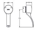 Aquarotter Hebelkappe, AQUAMIX Bild 3