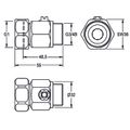 Aquarotter Wassermengenregulierung, G1xG3 / 4B Bild 3
