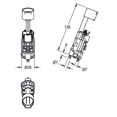 Aquarotter Funktionseinheit, PROTRONIC-S, für Batteriebetrieb Bild 3