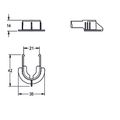 Aquarotter Halteklammer, SMARTWAVE Bild 3