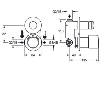 Aquarotter Funktionsblock, AQUALINE-Therm, TD-Option Bild 3