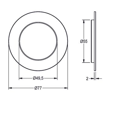 Aquarotter Rosette, F3 Bild 3