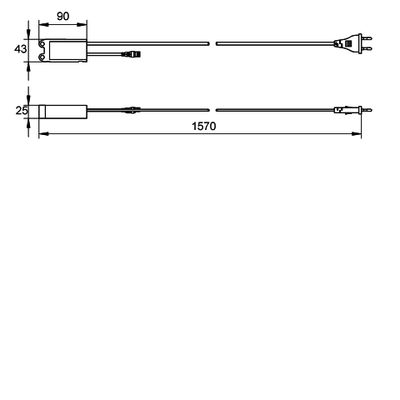 Aquarotter Steckernetzteil A3000open Eing. 230 VAC, Ausg. 24 VDC, 12 W Bild 4