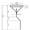 Aquarotter Gummimembrane, CAMPUS, für wasserlose Wandurinale Bild 3