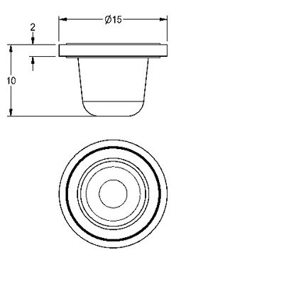Aquarotter Sieb, Spare-Parts-Gener. Verpackungseinheit 10 Stück Bild 5
