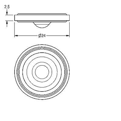 Aquarotter Franke Siebdichtung, VPE 10 St, 24 x 17 x 2,5 mm Bild 3