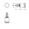 Aquarotter Thermostatsteuereinheit Griff nicht steigende Spindel Bild 4