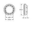 Aquarotter Gewindering M zum Funktionsteil, 33 x 1 mm Bild 5