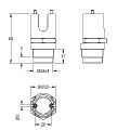 Aquarotter Montageschlüssel PROTRONIC, für Magnetventilkartusche der Urinalspüler Bild 5