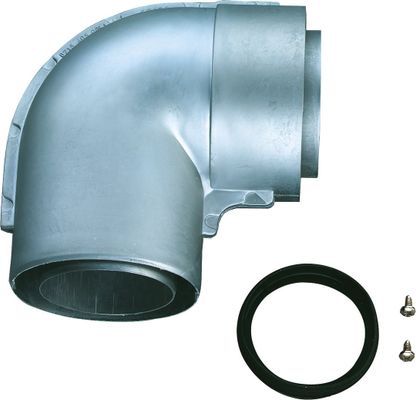 Bosch / Junkers Doppelrohrbogen AZ 135, 80/110 mm, 90 Grad Bild 2