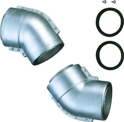 Bosch / Junkers Doppelrohrbogen AZ 201, 80/110 mm, 45 Grad, (2 Stück) Bild 2