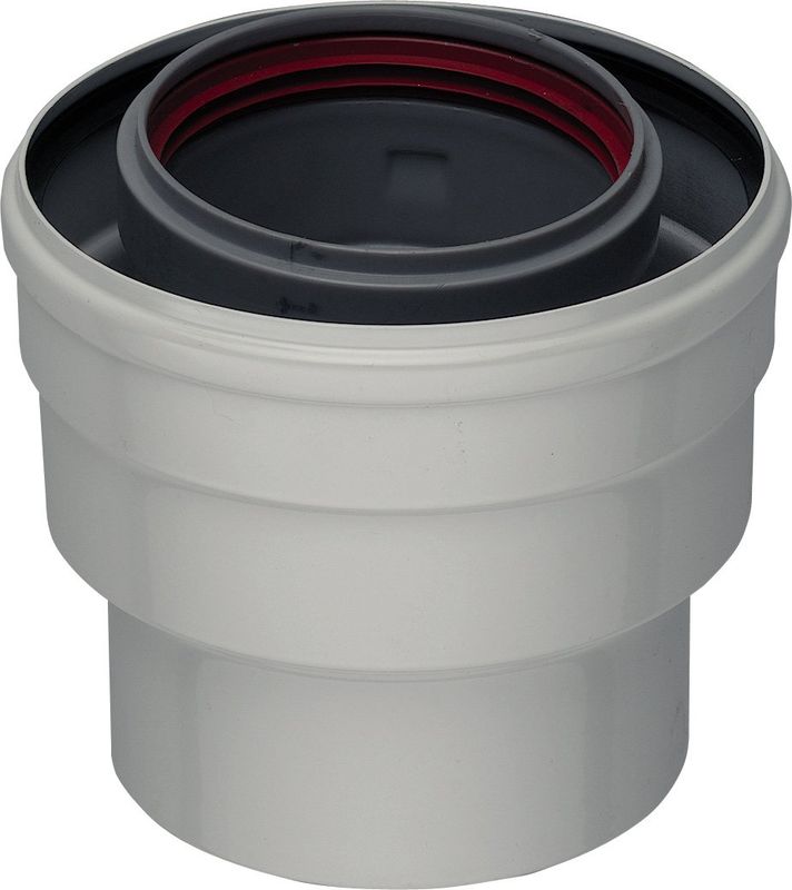 Bosch / Junkers Adapter AZB 653/1, für senkr.Dachdurchführung v.80 / 125 mm auf 100 / 150 mm Bild 1