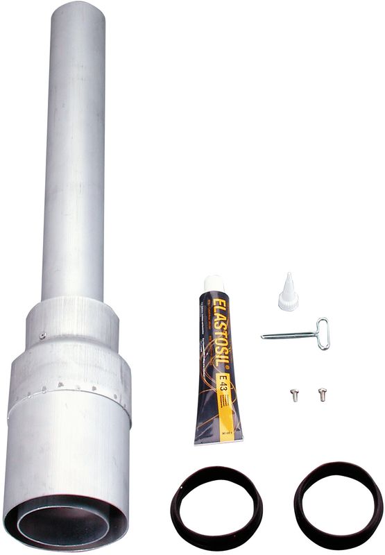 Bosch / Junkers Abgaszubehör AZ 260 Adapter von d:80 / 110 mm auf d:60 / 90 mm Bild 1