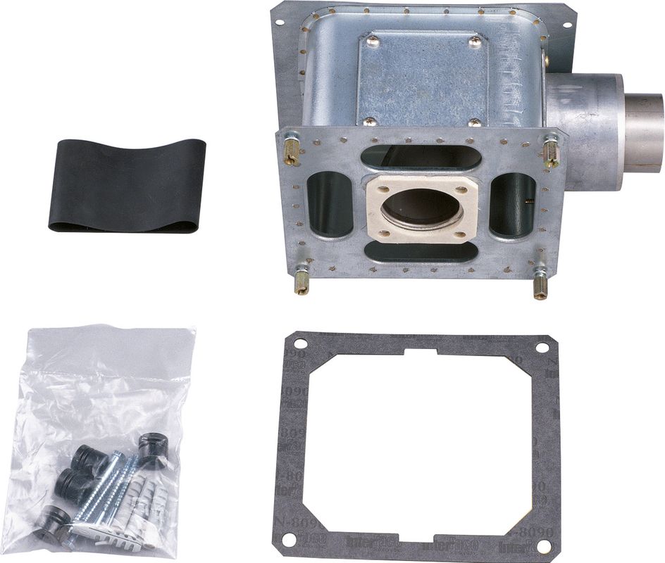Bosch / Junkers Abgaszubehör AZ 325, für Austausch, Abgasanschluss waagerecht Bild 1