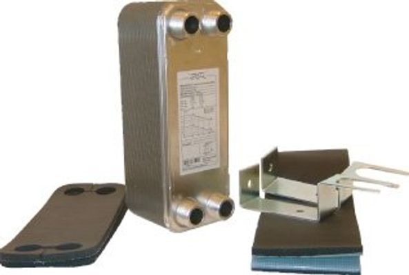 Bosch / Junkers Plattenwaermetauscher TE / TM 90-1 und 110-1, 200 x 260 x 380 mm Bild 2