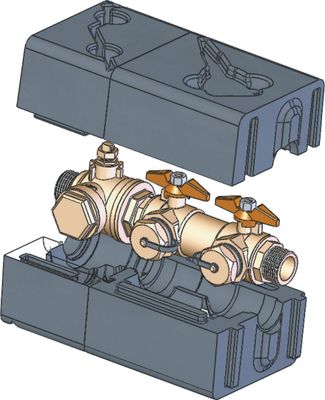 Bosch / Junkers Zubehör, für Solewaermepumpen Füll- und Spüleinrichtung, DN 25 Bild 2