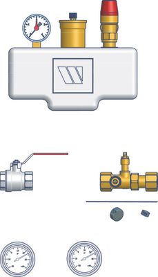 Bosch / Junkers Zubehör Solewaermepumpen Nr. 1123 Solekreissystempaket, 170 x 275 x 350 mm Bild 2