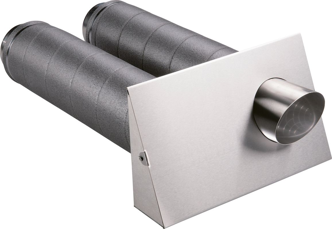 Bosch / Junkers Zubehör Wohnungslüftung WGE160-2 Aussen- und Fortluftelement, für V5001 C Bild 1