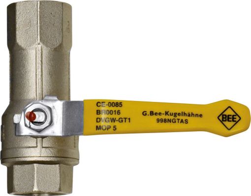 Bosch / Junkers Installationszubehör NR. 1616 Gas-Kugelhahn TAS, R 3/4" Bild 2