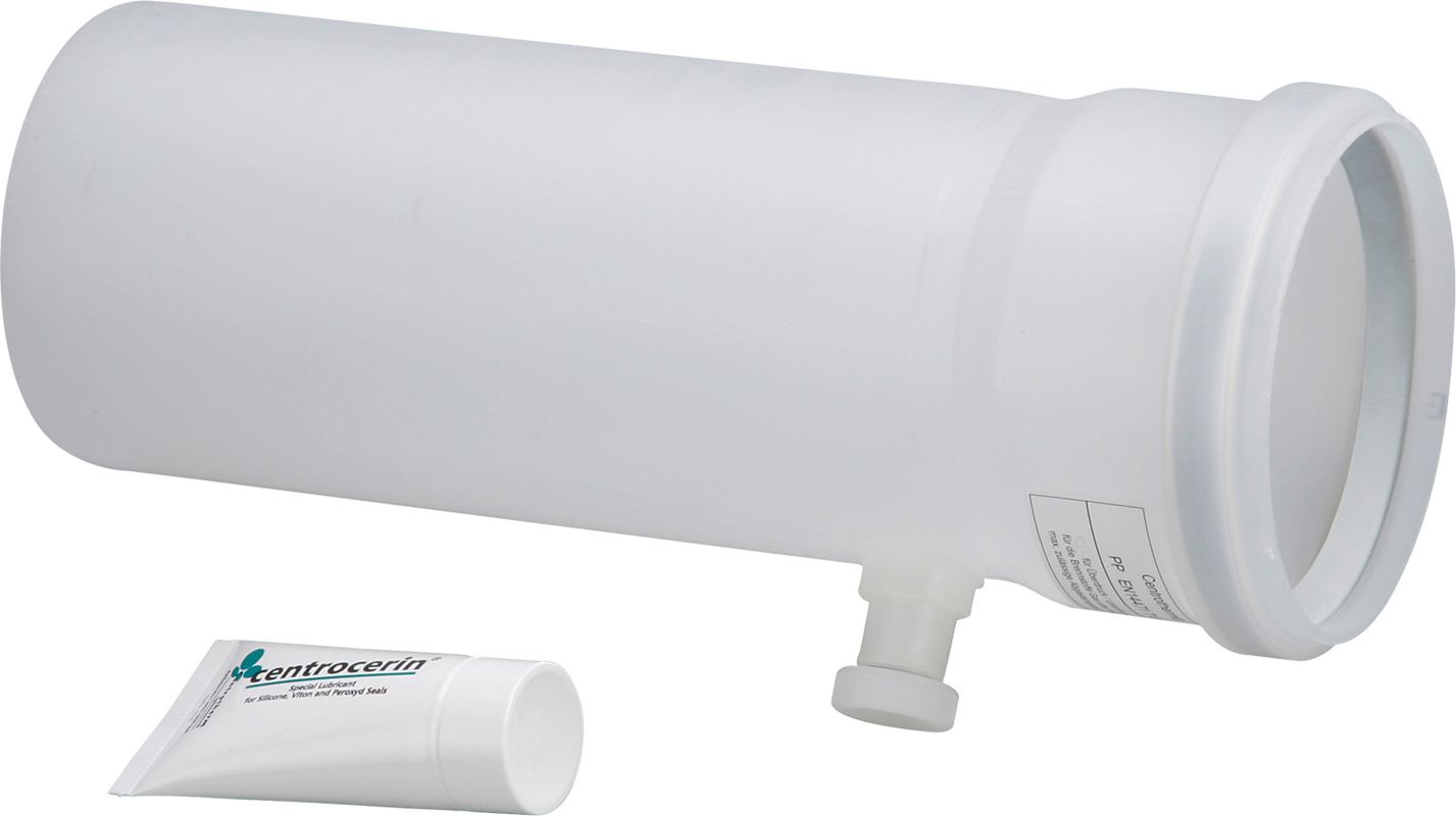 Bosch / Junkers Abgaszubehör FC-SA110 Zuluftanschlussstück gerade, d:110 mm Bild 1