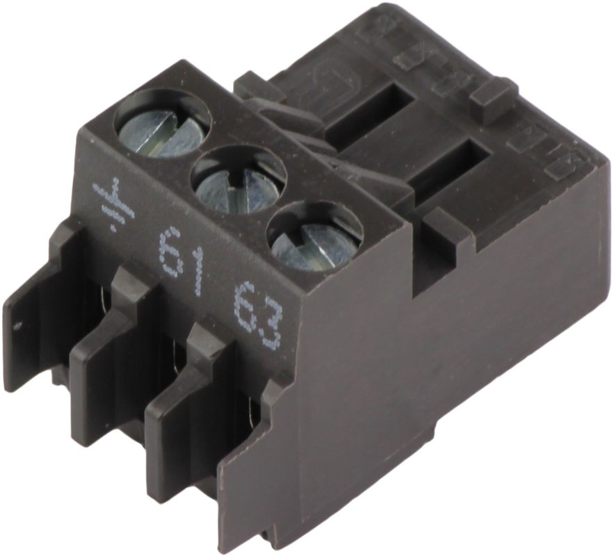 Bosch / Junkers Anschlussklemme 3-polig Pumpe braun everp, Farbe braun Bild 1