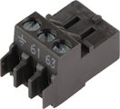 Bosch / Junkers Anschlussklemme 3-polig Pumpe braun everp, Farbe braun Bild 2