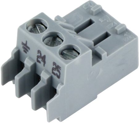 Bosch / Junkers Anschlussklemme 3-polig PS Pumpe grau everp, Farbe grau Bild 2
