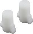 Bosch / Junkers Kupplung weiss (2x) 2-flaechig, Farbe weiß Bild 1