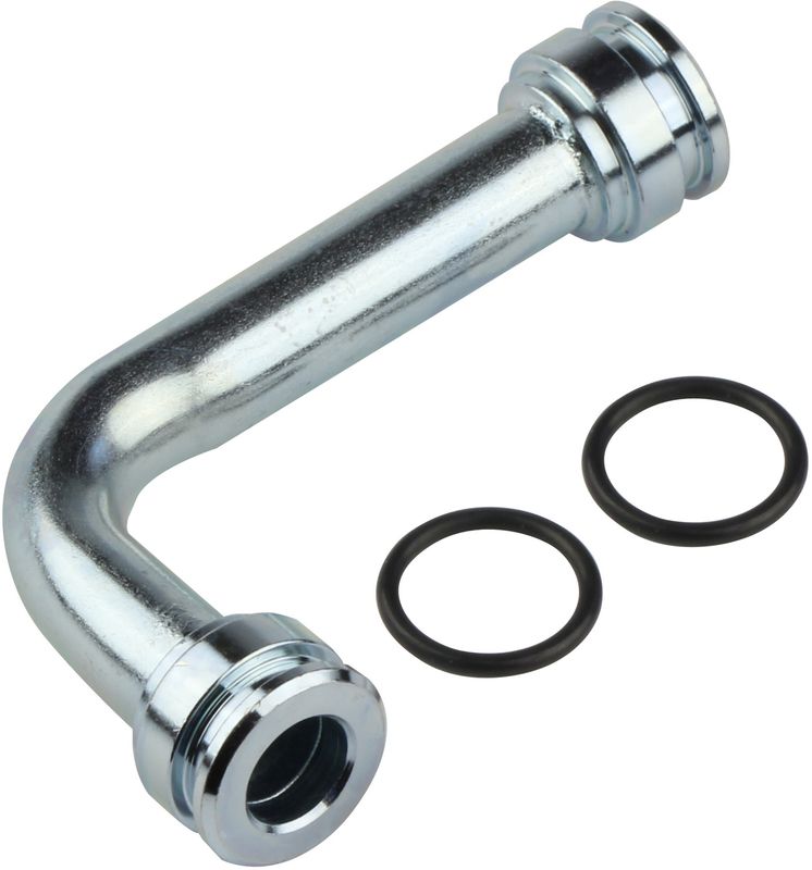 Bosch / Junkers Verbindungsrohr Überströmventil Linea, Farbe weiß Bild 1