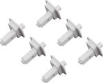 Bosch / Junkers Klemmstift Gittermitte verkehrsweiss (6x), Farbe weiß Bild 1
