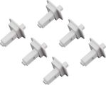Bosch / Junkers Klemmstift Gittermitte verkehrsweiss (6x), Farbe weiß Bild 2