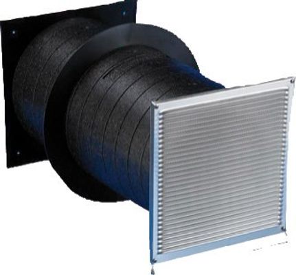 Bosch / Junkers Zubehör Wohnungslüftung WG 160-2 Wanddurchführung d: 160 mm, Farbe silberfarben Bild 2