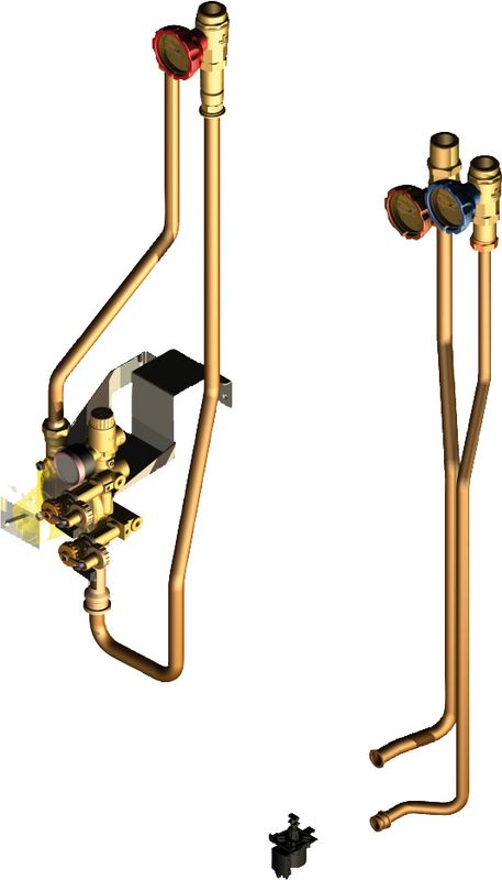 Bosch / Junkers Anschluss CS 15, für Pufferspeicher zur solaren Heizungsunterstützung Bild 1