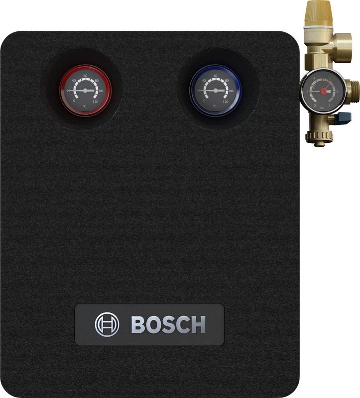 Bosch / Junkers Solartechnik AGS10 / MS200-2, Solarstation AGS10 + Solarmodul MS200-2 Bild 1