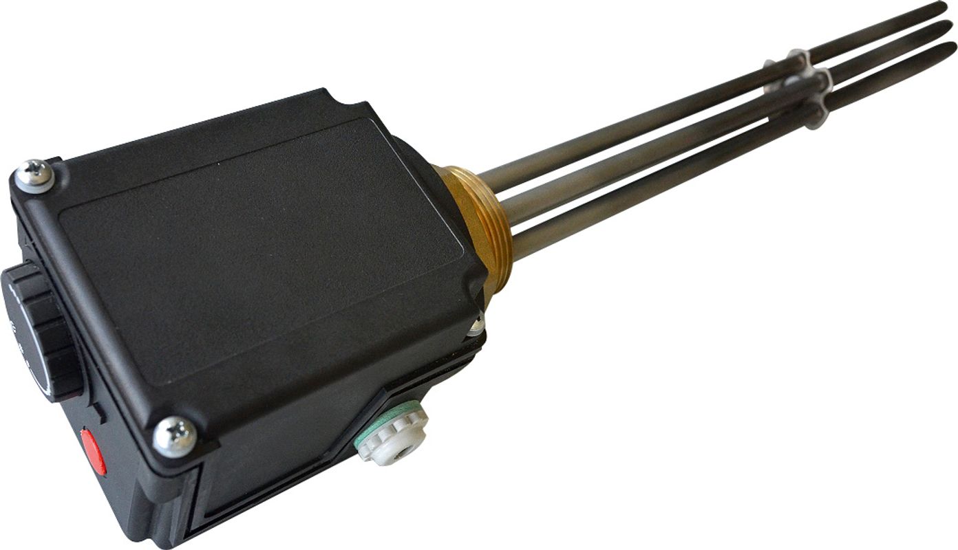 Bosch / Junkers Elektro-Einschraubheizung 2 kW / 230 V R 1 1/2", Mindesteinbautiefe 320 mm, LED Bild 1
